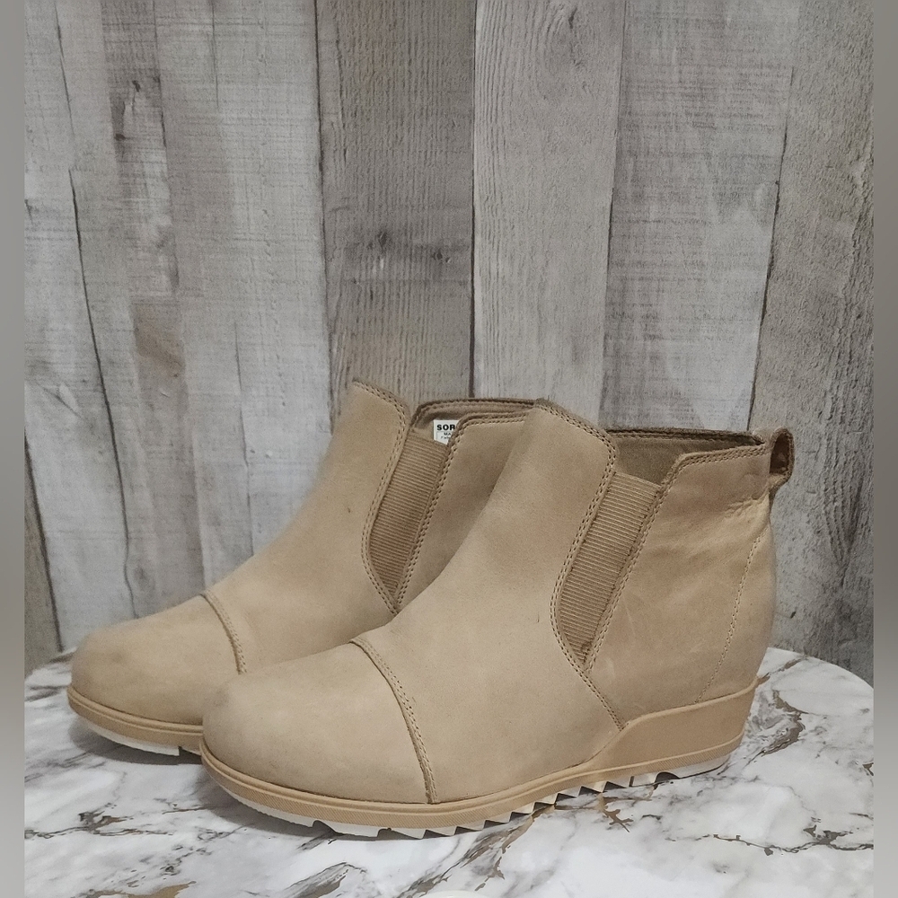 🌷Sorel Evie Suede Leather Ankle Boots🌸 - Picture 4 of 8